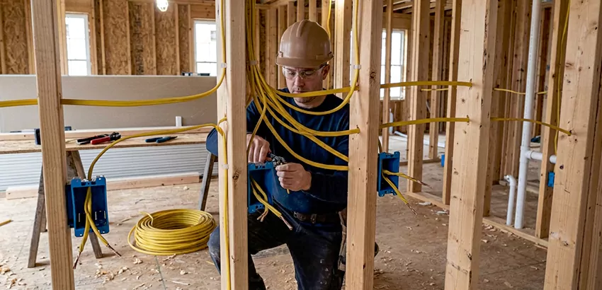 New Construction Wiring In Arlington