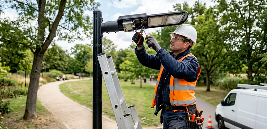 Outdoor Lighting Repair In Arlington