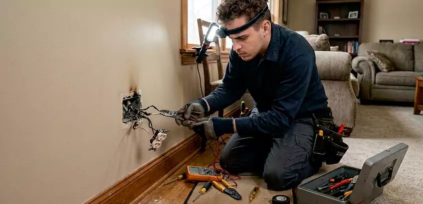 Short Circuit and Dead Outlet Repair in Arlington