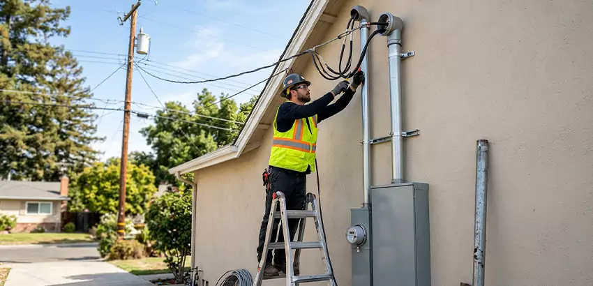 Electrical Service Entrance and Mast Upgrade in Arlington