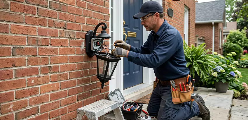 Outdoor Fixture Repair in Arlington