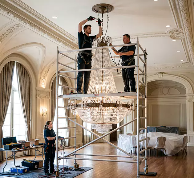 Professional Chandelier Installation: Your Local Fixture Team in Arlington, MA