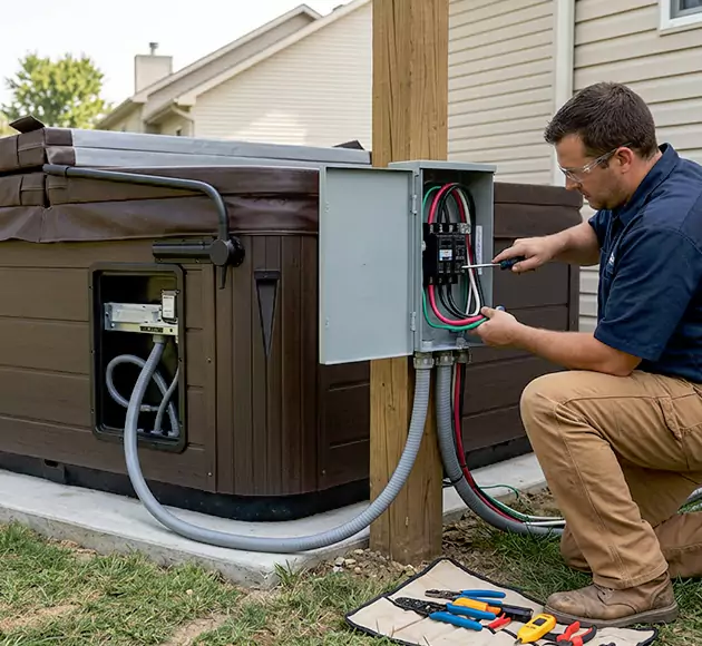 Professional Hot Tub Electrical Installation: Your Local Spa Wiring Team in Arlington, MA